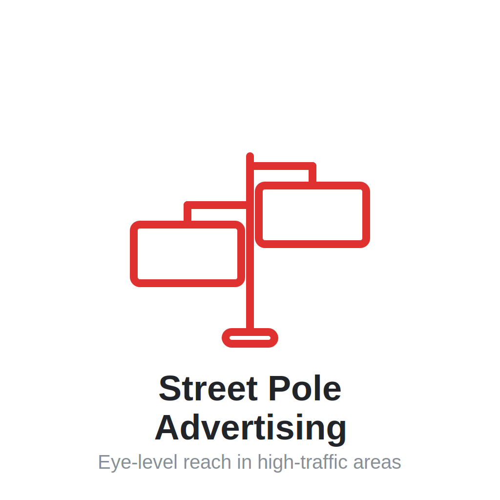 Street Pole Advertising