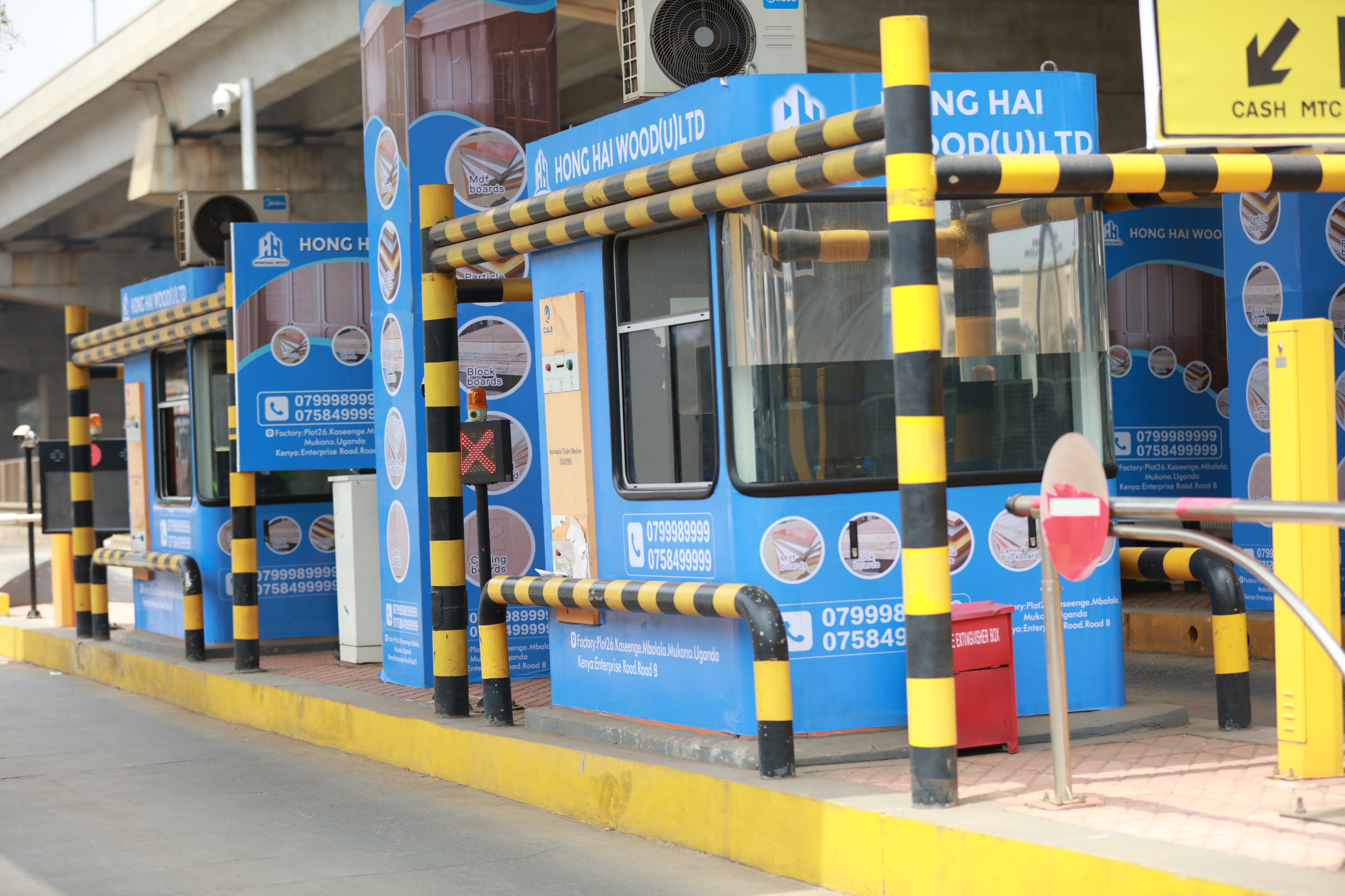 Toll Station Branding on the Nairobi Expressway